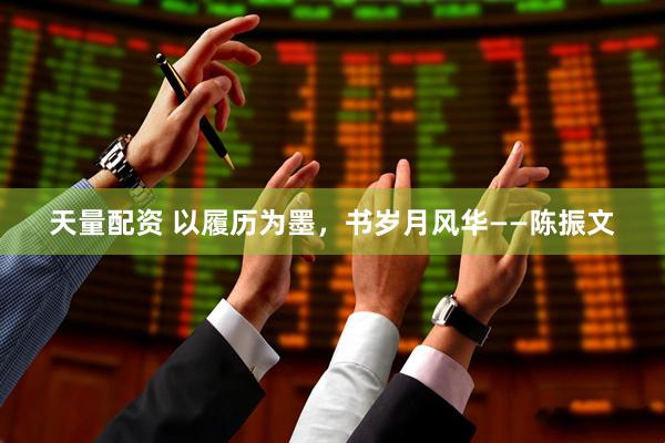 天量配资 以履历为墨，书岁月风华——陈振文