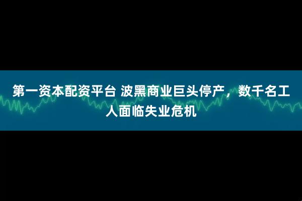 第一资本配资平台 波黑商业巨头停产，数千名工人面临失业危机